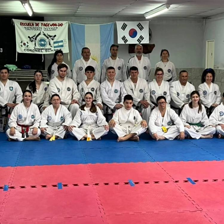 Escuela de Taekwon-do "cinturon blanco"