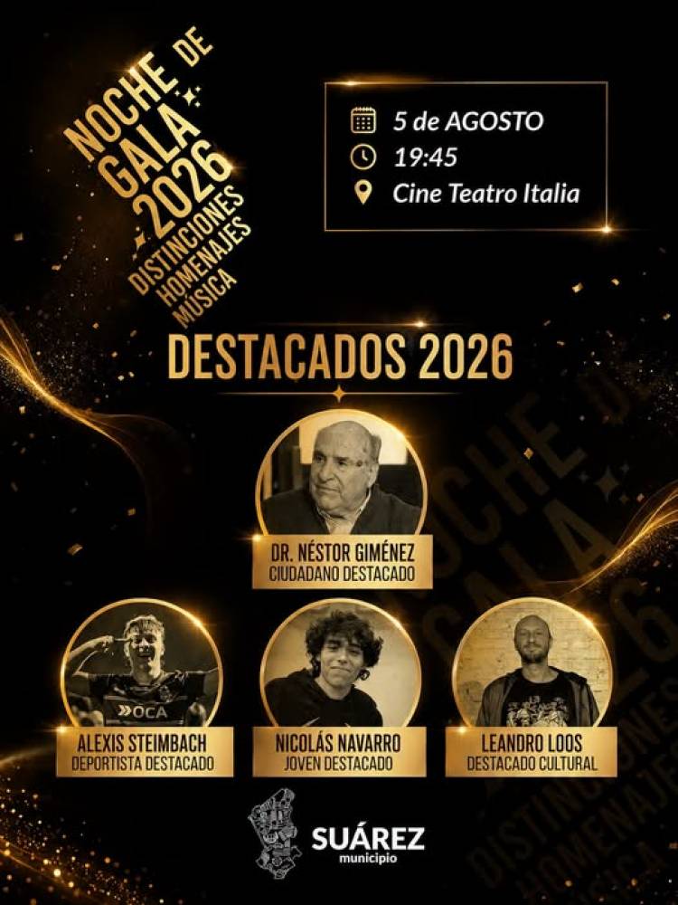 El Dr Néstor Giménez será distinguido como Ciudadano Destacado 2026 de Coronel Suárez