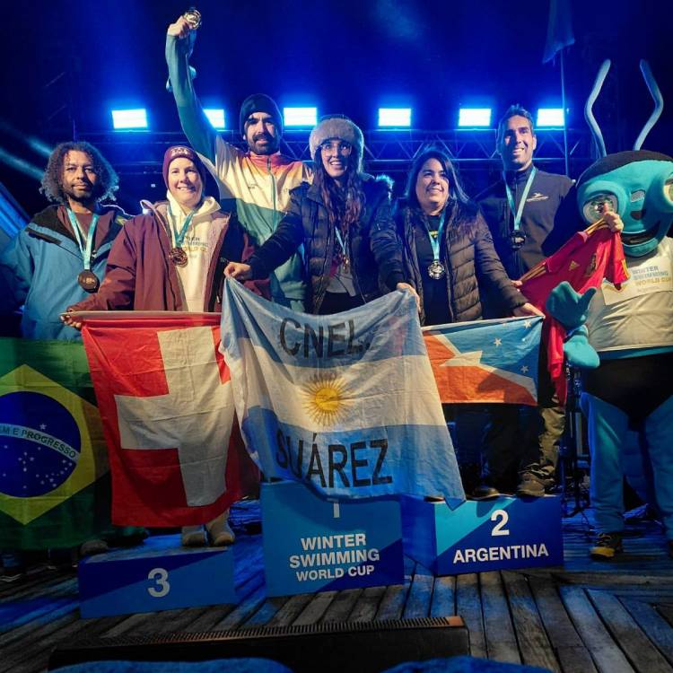 Orgullo suarense en la Copa Mundial de Natación de Invierno