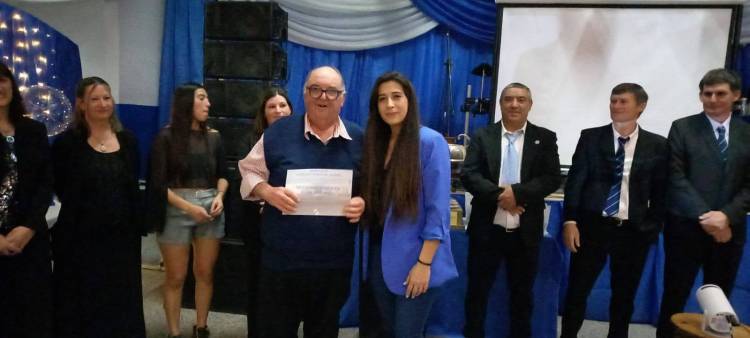 San Martin de Santa Trinidad celebró su 72° Aniversario con una gran cena y baile
