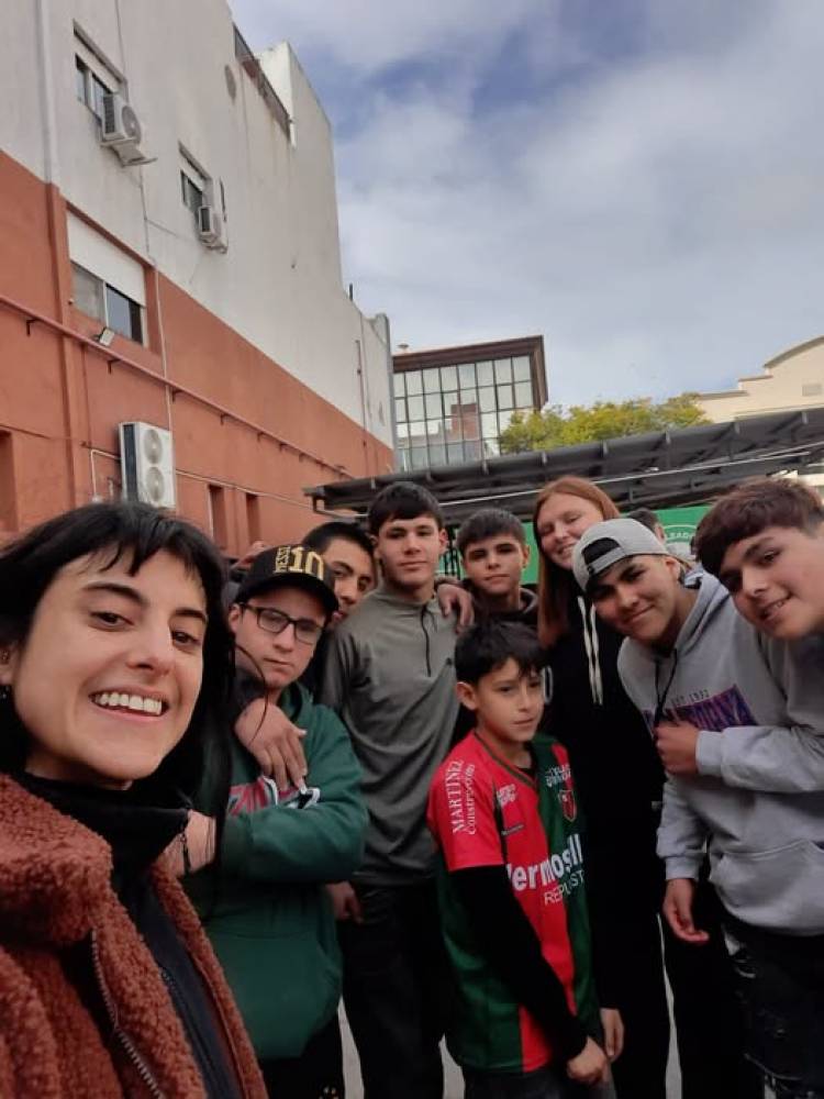 Programa Envion en Bahía Blanca participaron chicos de la Escuela 20 de Villa Belgrano