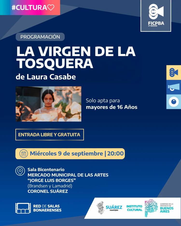 ¡El Festival Internacional de Cine llega a Coronel Suárez!