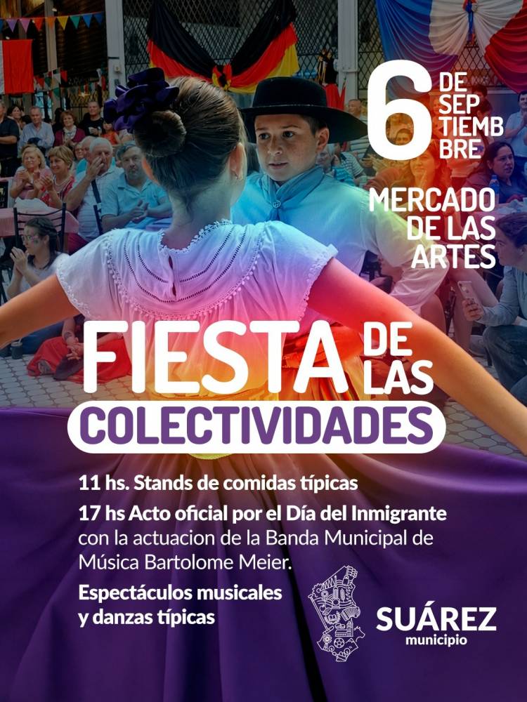 Fiesta de las Colectividades: Orgullosos de ser suarenses con historia