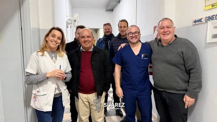 Más inversión en salud: nuevo laboratorio y la proyección de dos consultorios para el Hospital de Huanguelén