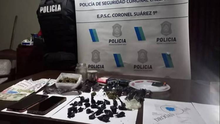 Coronel Suárez: cuatro años de cárcel para un sujeto que vendía drogas