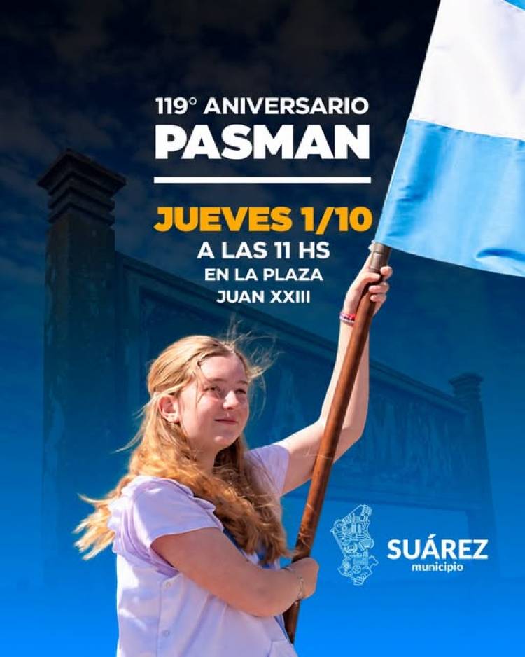PASMAN CELEBRA SU 119° ANIVERSARIO