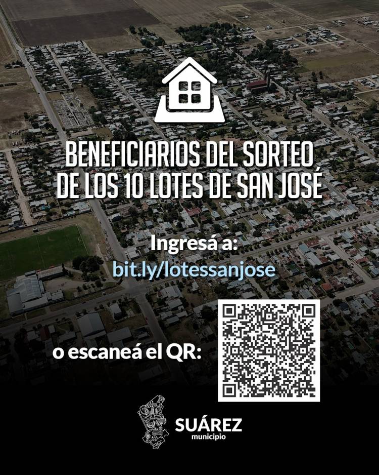 Diez nuevas familias dieron un paso hacia el sueño de la casa propia en Pueblo San José